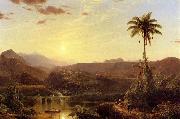 Frederic Edwin Church The Cordilleras Sunrise oil painting